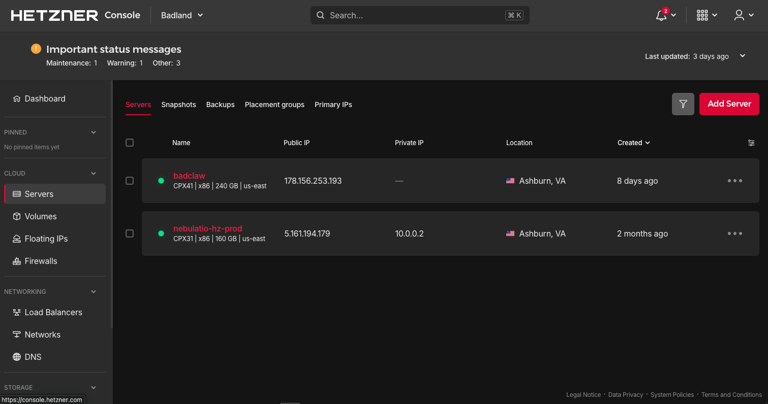 Infrastructure Stack